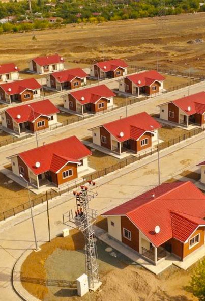 Adıyaman Merkez ve Köylerinde 2.Etap Köy Evi ve Ahır İnşaatları ile Altyapı ve Çevre Düzenlemesi İşi