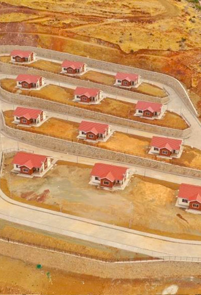 Adıyaman Merkez ve Köylerinde 3.Etap Köy Evi ve Ahır İnşaatları ile Altyapı ve Çevre Düzenlemesi İşi