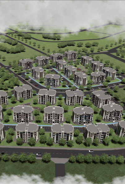 Şanlıurfa İli, Bozova İlçesi 575 Adet Konut, 1 Adet Ticaret Merkezi ve 1 Adet Cami İnşaatları ile Altyapı ve Çevre Düzenlemesi İşi